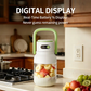 🥤 50% DE RÉDUCTION! ⚡ Blender portable 1000 ml – 12 lames, écran & USB ✨
