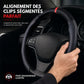 ⏳🔥 Offre limitée : -50 % ! ⏰Housse de volant en fibre de carbone 5D et cuir Nappa 38cm, respirante, absorbante et antidérapante, protection de volant