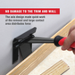 🛠️ PROMO FLASH : -50 % ! Outil de dépose de plinthes et moulures à large bord d’appui – Levier maîtrisé et format compact pour vos travaux de rénovation ✨