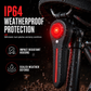 🚴PROMO FLASH : 50% DE RÉDUCTION ! Feu Arrière de Vélo Rechargeable avec Détection du Freinage – Capteur de Mouvement & Protection IP64, Fixation Sans Outil for une Visibilité Accrue et une Sécurité Optimale à Vélo ✨