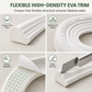 ⏳ Offre limitée : -50 % ⏰ Moulure décorative autocollante en EVA, bordure murale et de plafond, 23 mm de large 3