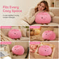 ⏳ Offre limitée : -50 % ⏰Coussin en peluche Bao, petit pain vapeur tout mignon