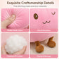 ⏳ Offre limitée : -50 % ⏰Coussin en peluche Bao, petit pain vapeur tout mignon