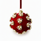 ⏳🔥 Offre limitée : -50 % ! ⏰ Boule de Noël en velours de 8 cm, décoration en mousse à suspendre au sapin 🎄