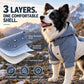 ⏳🔥 Offre limitée : -50 % ! ⏰ Imperméable bicolore pour chien, avec protection des pattes contre la saleté pour les sorties
