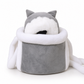 🐾 Offre limitée ! 🔥 Sac de transport pour animaux doublé en polaire 🎒 Gardez votre chat au chaud et près de vous lors de vos sorties fraîches d’automne et d’hiver ✨