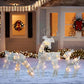 ⏳🔥 Offre limitée : -50 % ! ⏰Ensemble de rennes de Noël lumineux à LED avec nœuds, famille décorative pour l’intérieur et l’extérieur