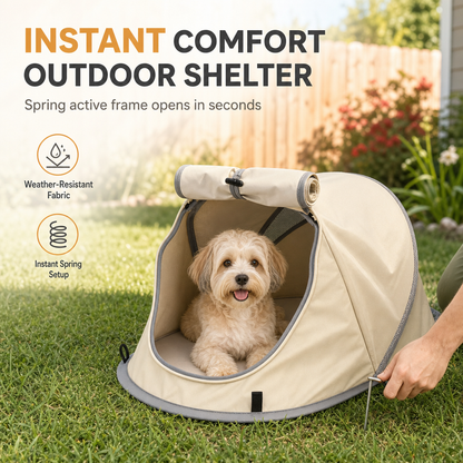 ⏳ Offre limitée : -50 % ⏰ Tente légère et portable pour chats et petits chiens, abri de repos intérieur et extérieur pour les voyages et le camping, avec protection solaire