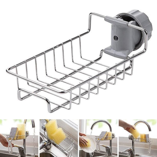 🔥 50% DE RÉDUCTION ! 🔥Support de rangement pour évier de cuisine