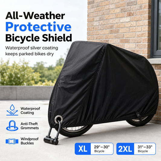 📢📢50% DE RÉDUCTION !! ⏰Housse de Protection pour Vélo Imperméable et Anti-Poussière 190T