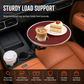 📢📢 -50 % !! ⏰ Plateau repas et porte-gobelet multifonction pour voiture, pivotant à 360°, format allongé, antidérapant et résistant à l’usure