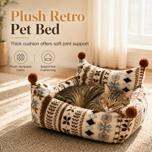 ⏳🔥 Offre limitée : -50 % ! ⏰Canapé-lit chaud pour chiens et chats – Coussin de couchage douillet pour toutes les saisons