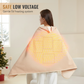 🔥🧣 PROMO FLASH : 50% DE RÉDUCTION ! Châle Chauffant Électrique USB Lavable – Chauffe en Secondes, Sécurité 5V, 80×150 cm, Tissu Jacquard Moelleux for un Cocon de Chaleur Partout ✨