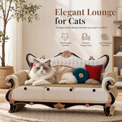 🐱🐾 PROMO FLASH : 50% DE RÉDUCTION ! Lit-Griffoir Extra-Large pour Chat – Nid Confortable & Griffoir 2-en-1, Carton Haute Densité Durable for Protéger Vos Meubles et Offrir un Repos Douillet à Votre Félin ✨