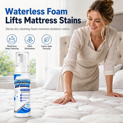 Mousse nettoyante pour matelas sans rinçage