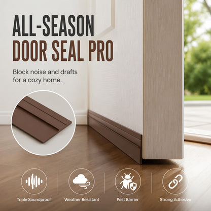 🔥 -50 % !! 📢🚪 Bas de porte résistant aux intempéries, contre les courants d’air, la poussière et le bruit 🌬️