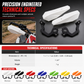 📢📢 -50 % !! ⏰Protège-mains universels en plastique pour guidon, garde-boue et protection pour moto tout-terrain, Dirt Bike, ATV Quad