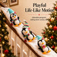📢📢 -50 % !! ⏰ Ensemble décoratif de pingouins sur toboggan – 3 pingouins et des glissades à l’infini ✨