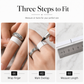🌸 -50 % maintenant ! 🌸 Bague tournante argentée en acier titane avec gravure « God Is Within Her She Will Not Fall » (Dieu est en elle, elle ne tombera pas)