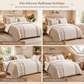 🌸 -50 % dès maintenant ! 🌸🛏️ Parure de lit chaude d’hiver 3 pièces – Un ensemble doux et coordonné pour des nuits douillettes, facile à assortir et à entretenir ✨