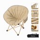 ⛺ Fauteuil lune portable : rembourrage de 5 cm, enveloppant et pliable