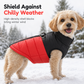 📢📢 -50 % !! ⏰ Gilet chaud coupe-vent pour chien, manteau épais automne-hiver pour petits, moyens et grands chiens