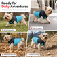 📢📢 -50 % !! ⏰ Gilet chaud coupe-vent pour chien, manteau épais automne-hiver pour petits, moyens et grands chiens