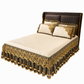 ❄️ Offre spéciale hivernale anticipée 🎀 | Drap-housse élastique en velours avec bordure en dentelle et construction antidérapante – doux, hypoallergénique, idéal pour la saison froide 🛏️✨