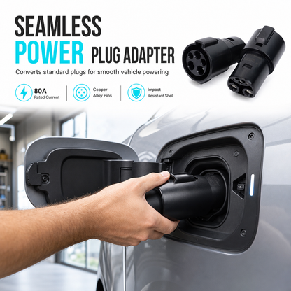 🔥 -50 % !! 📢🔌 Adaptateur de recharge J1772 vers NACS – Accédez à des milliers de bornes de niveau 1 et 2 pour votre Tesla ou véhicule NACS, certifié UL et facile à ranger dans la boîte à gants ✨