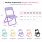 Support de téléphone en forme de petite chaise – Porte-téléphone de bureau créatif et accessoire décoratif pour chambre étudiante