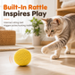Balle en sisal durable et résistante aux morsures pour chats et chatons