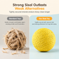 Balle en sisal durable et résistante aux morsures pour chats et chatons
