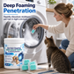 📢📢50 % DE RÉDUCTION !! ⏰Pastilles effervescentes de nettoyage pour lave-linge anti-poils d'animaux (6 pcs)