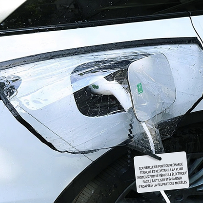 ⚡ Promo flash : 50 % de réduction ! Housse magnétique étanche pour port de recharge de voiture électrique, aimants souples anti-rayures et PVC imperméable pour la recharge en extérieur par tous les temps 🌧️