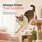 📢📢 -50 % !! ⏰ Collier réfléchissant pour chat avec traceur de localisation intelligent étanche