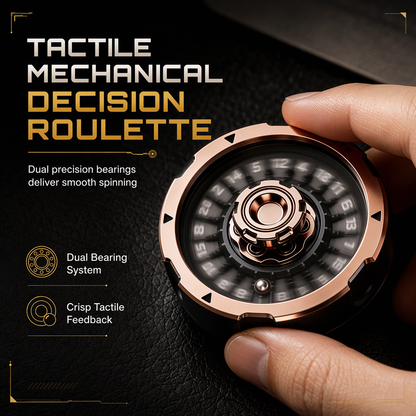 📢📢 -50 % 🎲 Roulette de décision D20 en métal – Toupie de manipulation, jouet antistress et accessoire de jeu de société