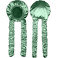 Bonnet de nuit en satin pour boucles sans chaleur