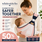 📢📢50% DE RÉDUCTION !! ⏰ Porte-bébé léger – Respirant, ajustable & confortable – Idéal pour les balades et les câlins en toute sécurité 🌿