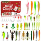 🎣 50% DE RÉDUCTION ! ✨ Ensemble de Leurres de Pêche Réalistes - 24 Leurres Robustes avec Boîte de Rangement, Idéal pour Débutants et Experts 🐟📦